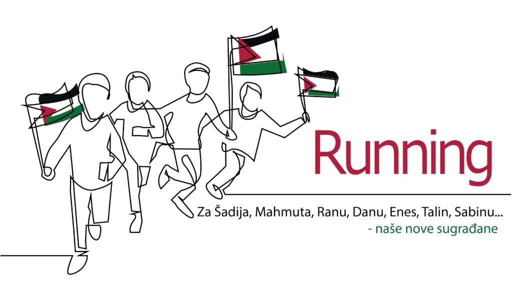 Na predstojećem Beogradskom maratonu trčaćemo za naše sugrađane iz Gaze